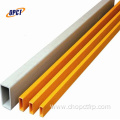 Frp grp fiberglass reinforced plastic rectangular tube